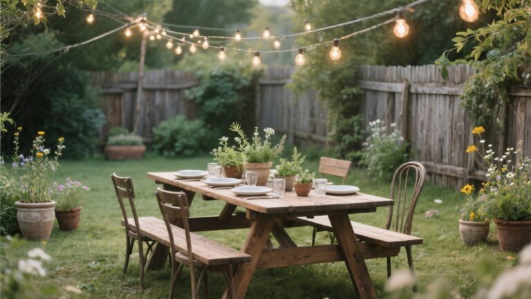 27 Rustic Backyard Decor Ideas
