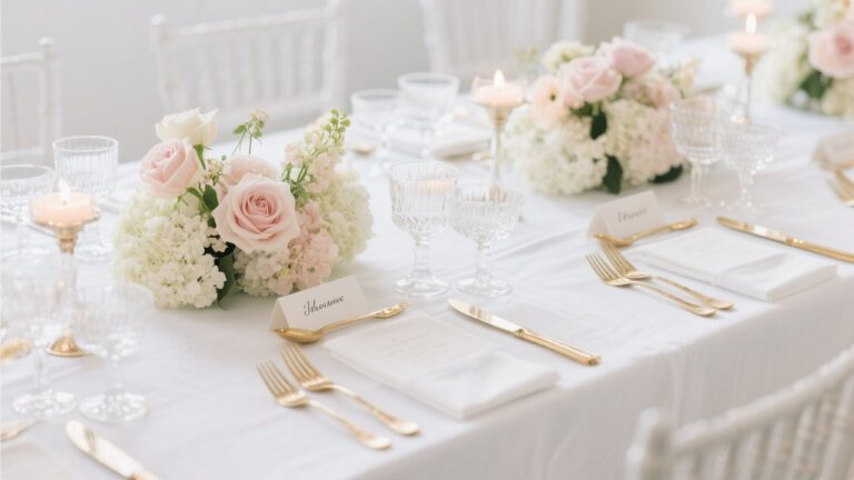 37 Elegant Wedding Table Decor Ideas