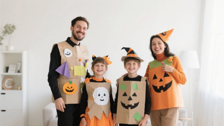 40 Fun Family Halloween Costumes for 4 People (DIY Ideas)