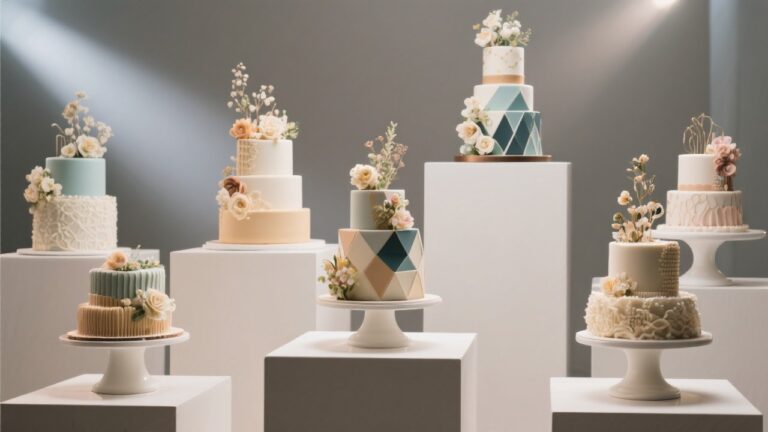 47 Unique Wedding Cake Design Ideas