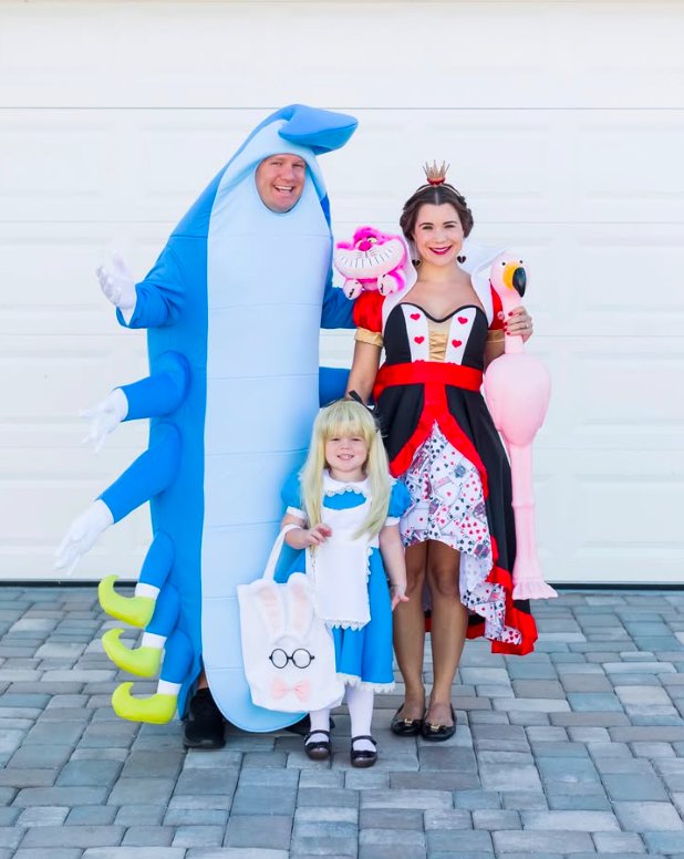 Alice in Wonderland Family Costumes