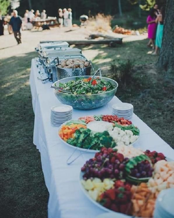 Barbecue Food Station