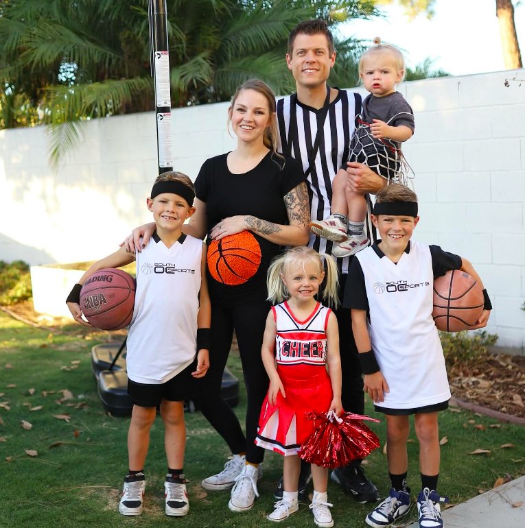 Basketball Team Family Costumes