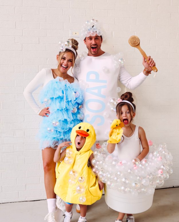 Bathroom Theme Family Costumes