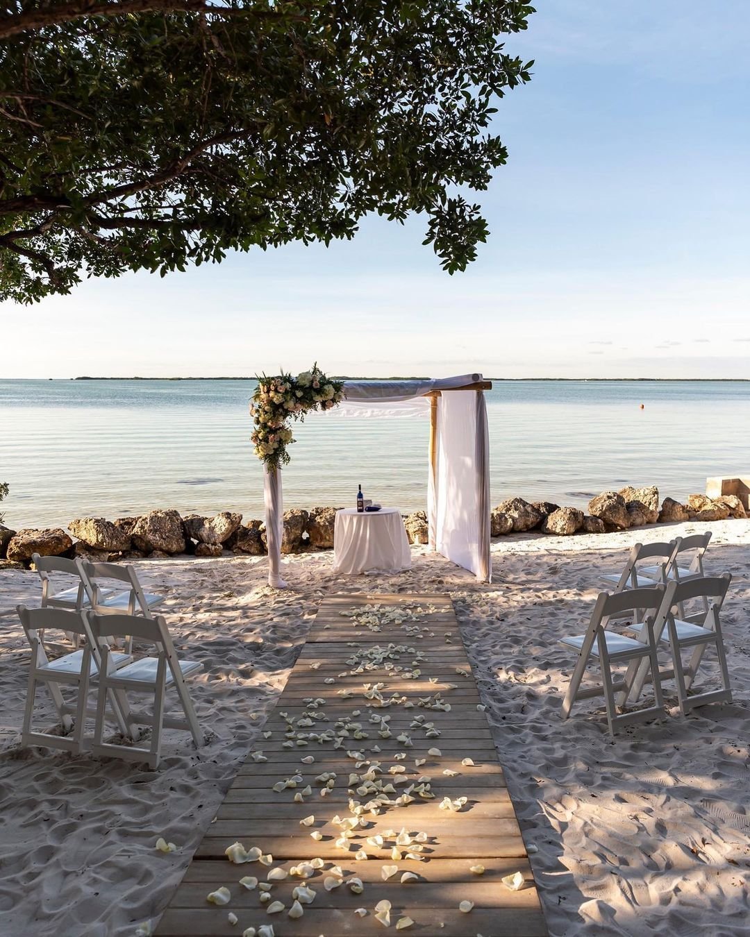 Beach Wedding Setting