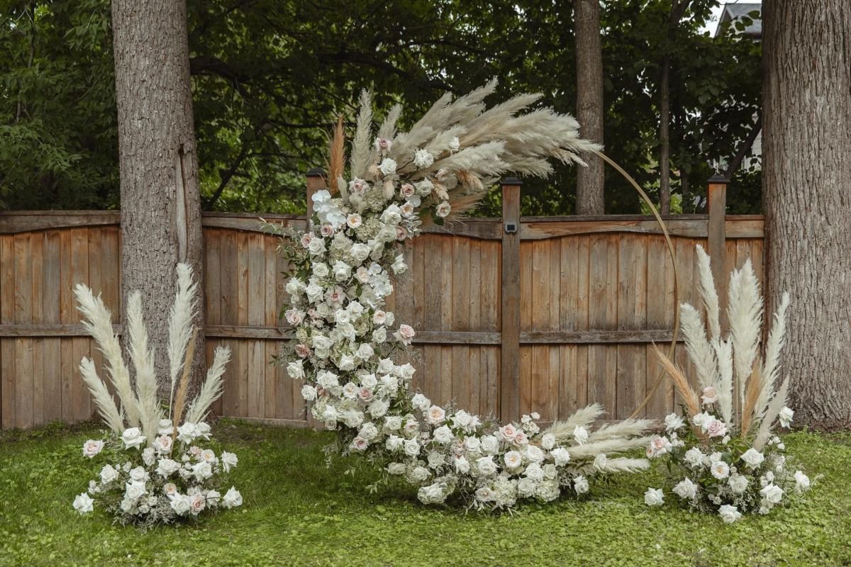 Boho Floral Arch Design