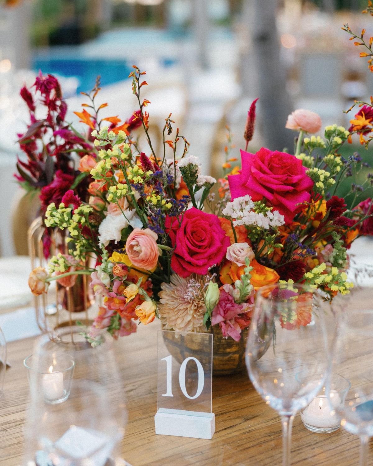 Boho Floral Centerpieces