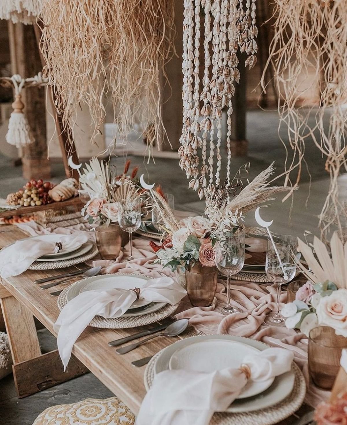 Boho Table Centerpiece Designs