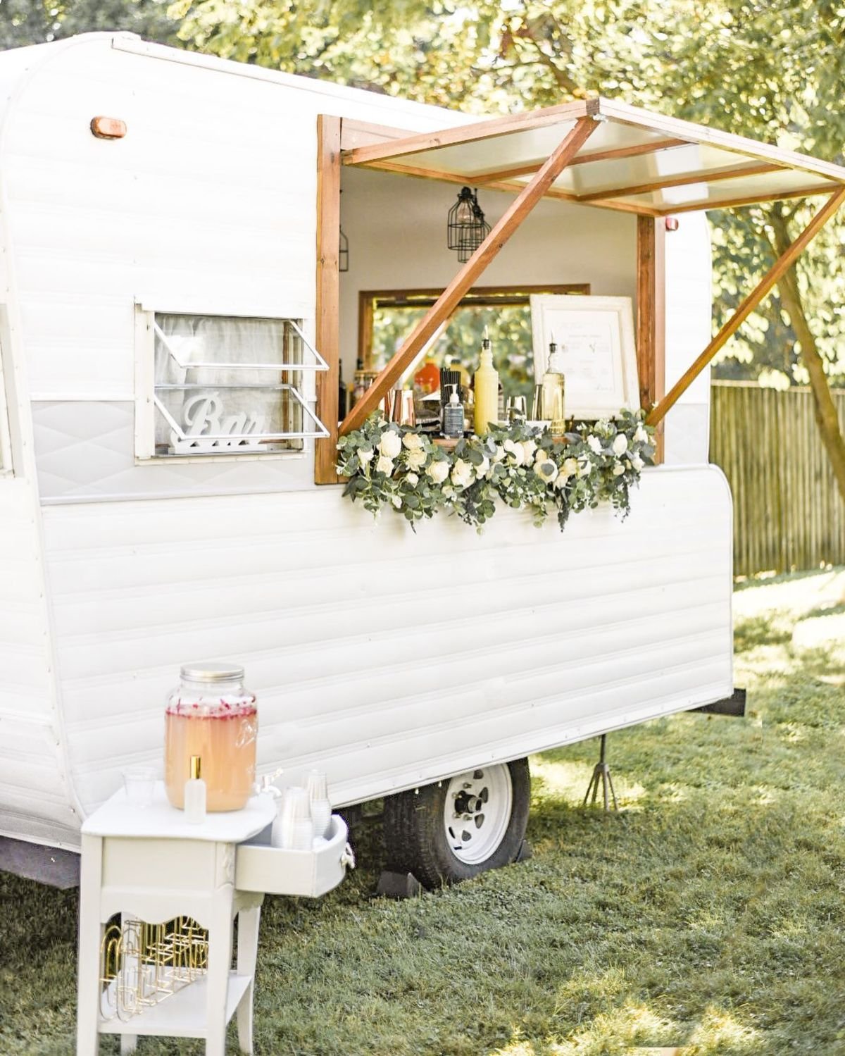 Camper Van Bar Setup