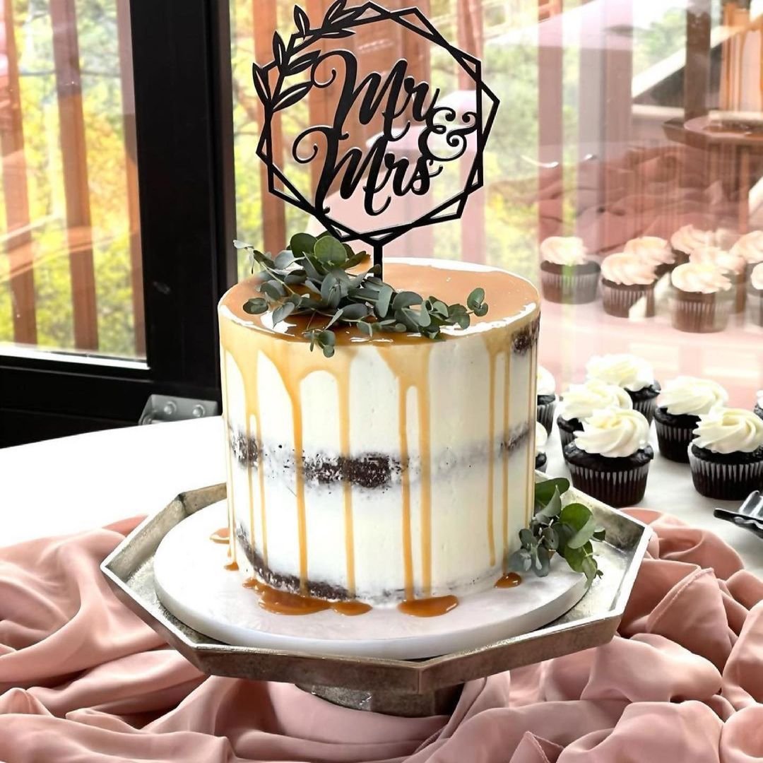 Caramel Cake and Cupcakes