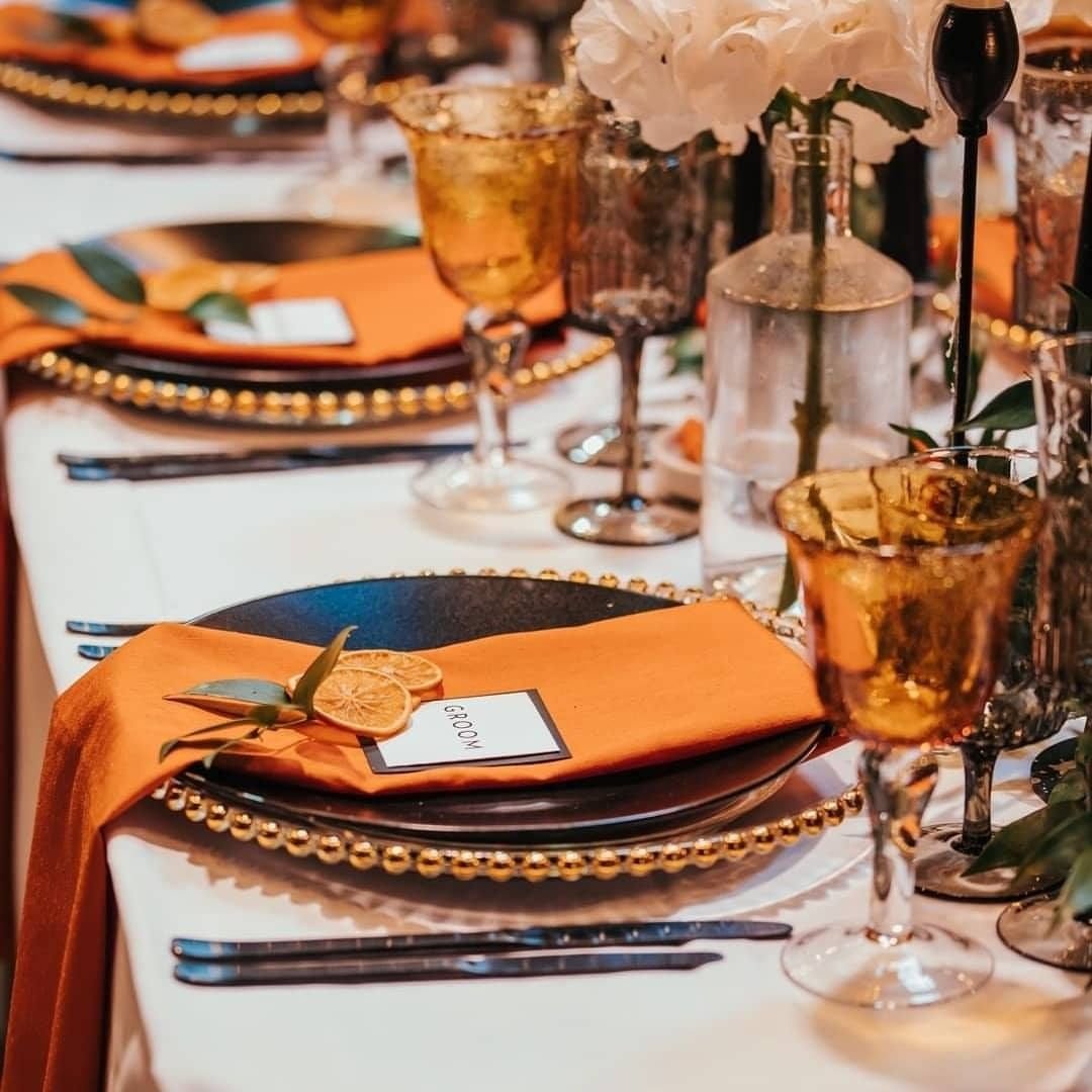 Citrus-Inspired Table Decor