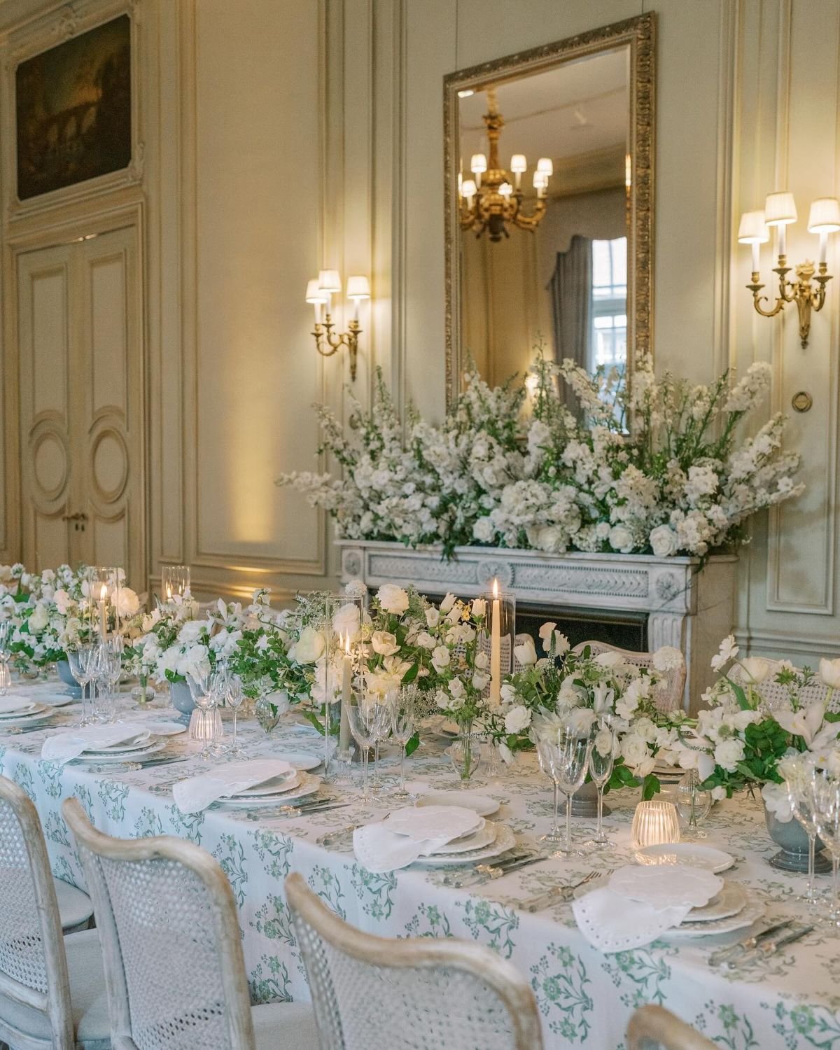 Classic White Floral Arrangements