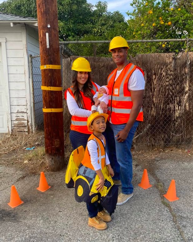 Construction Worker Family Costumes