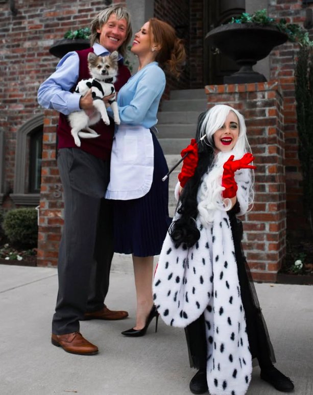 Cruella de Vil Family Costume