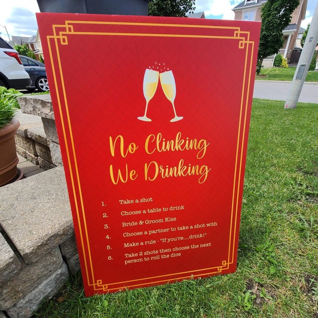 Custom Drinking Challenge Board