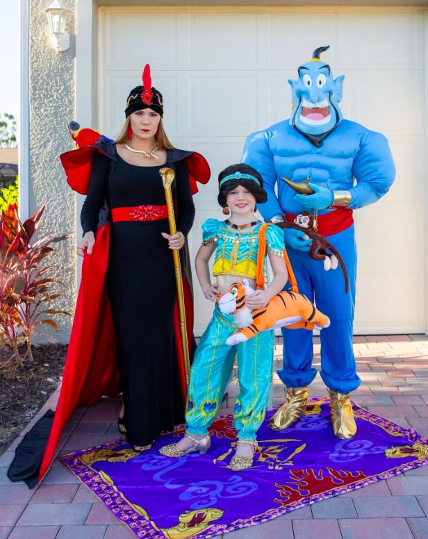 Disney Aladdin Family Costume