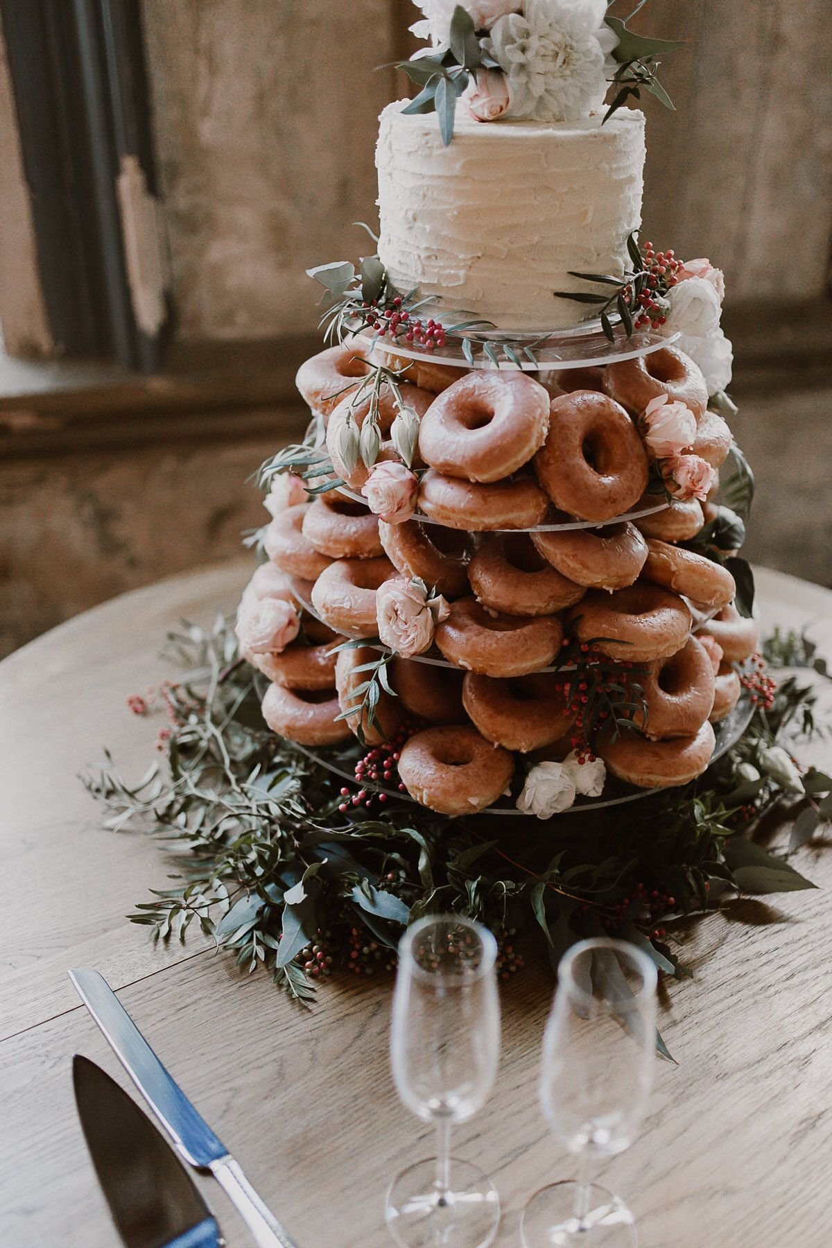 Donut Wedding Cake