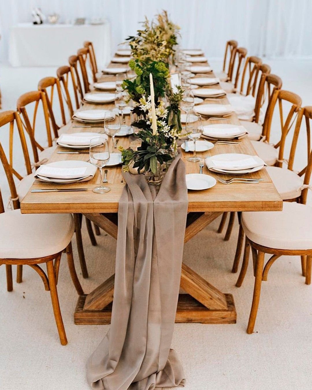 Elegant Rustic Table Setting
