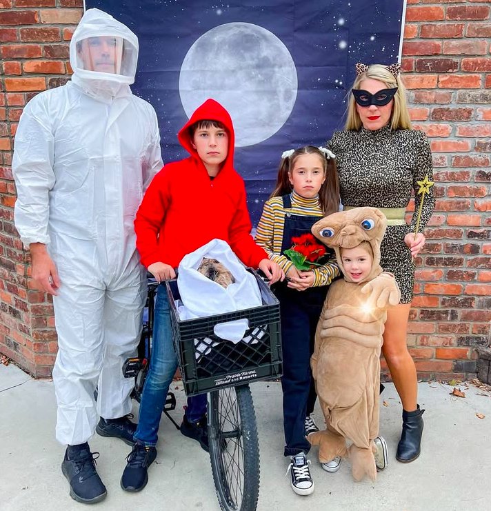 E.T. Movie Family Costume