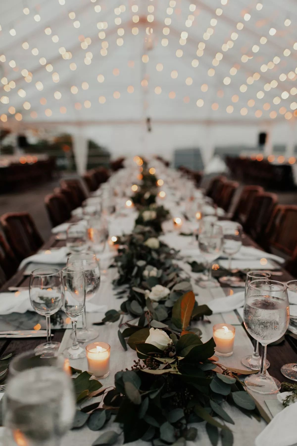 Eucalyptus Leaf Table Runner