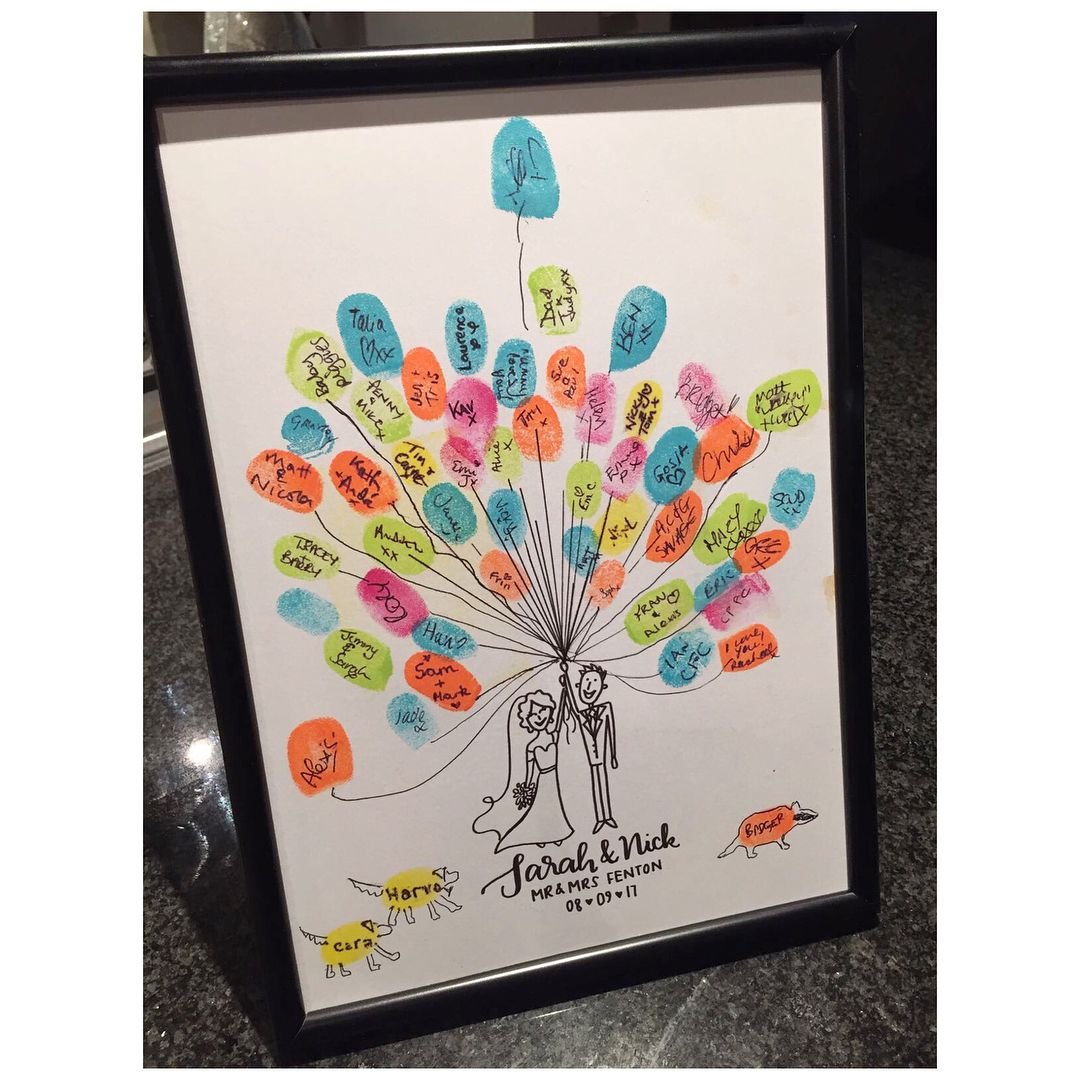 Fingerprint Balloon Artwork