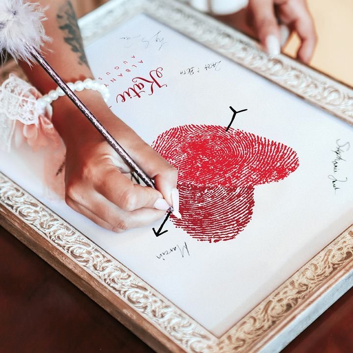 Fingerprint Guest Book