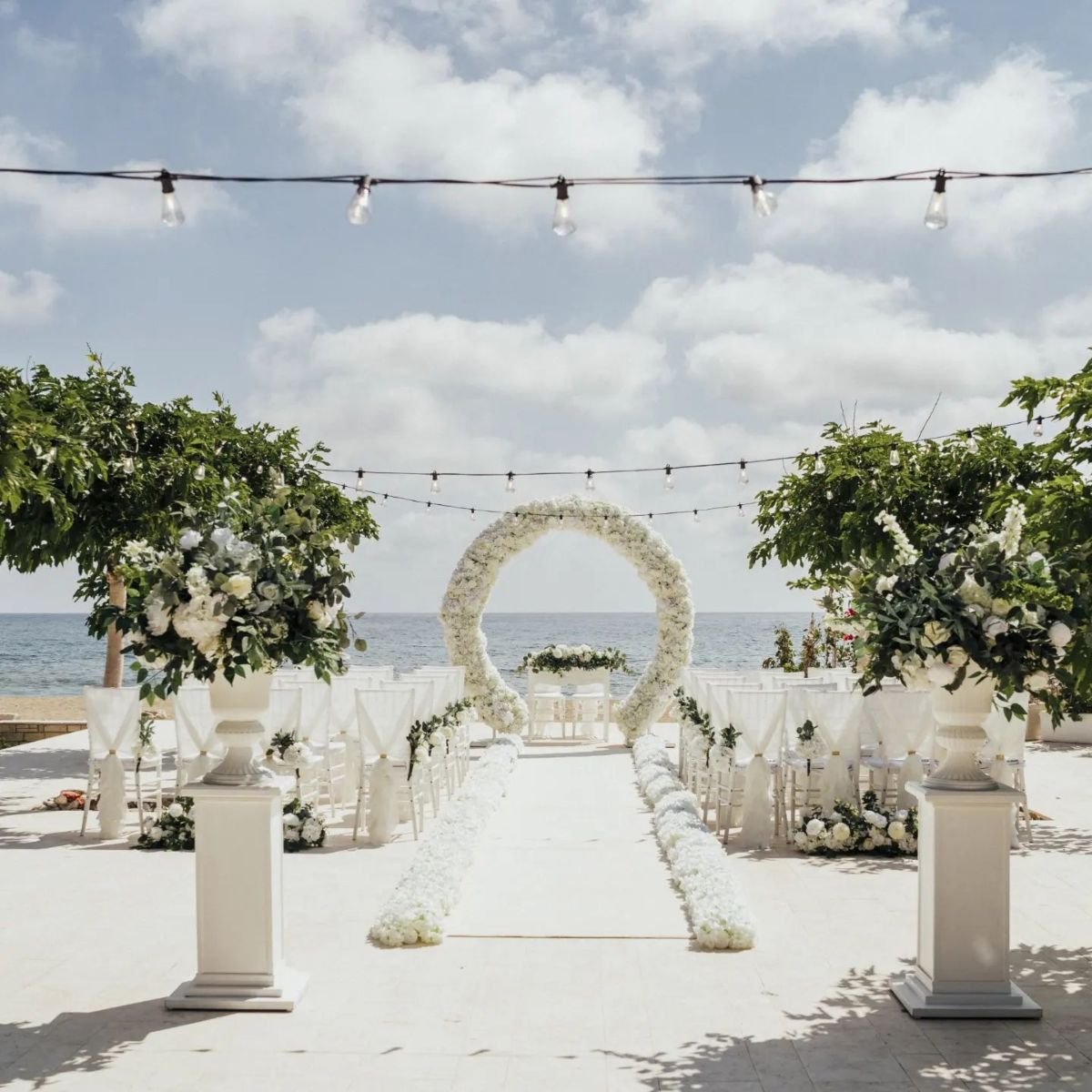 Floral Aisle Decor