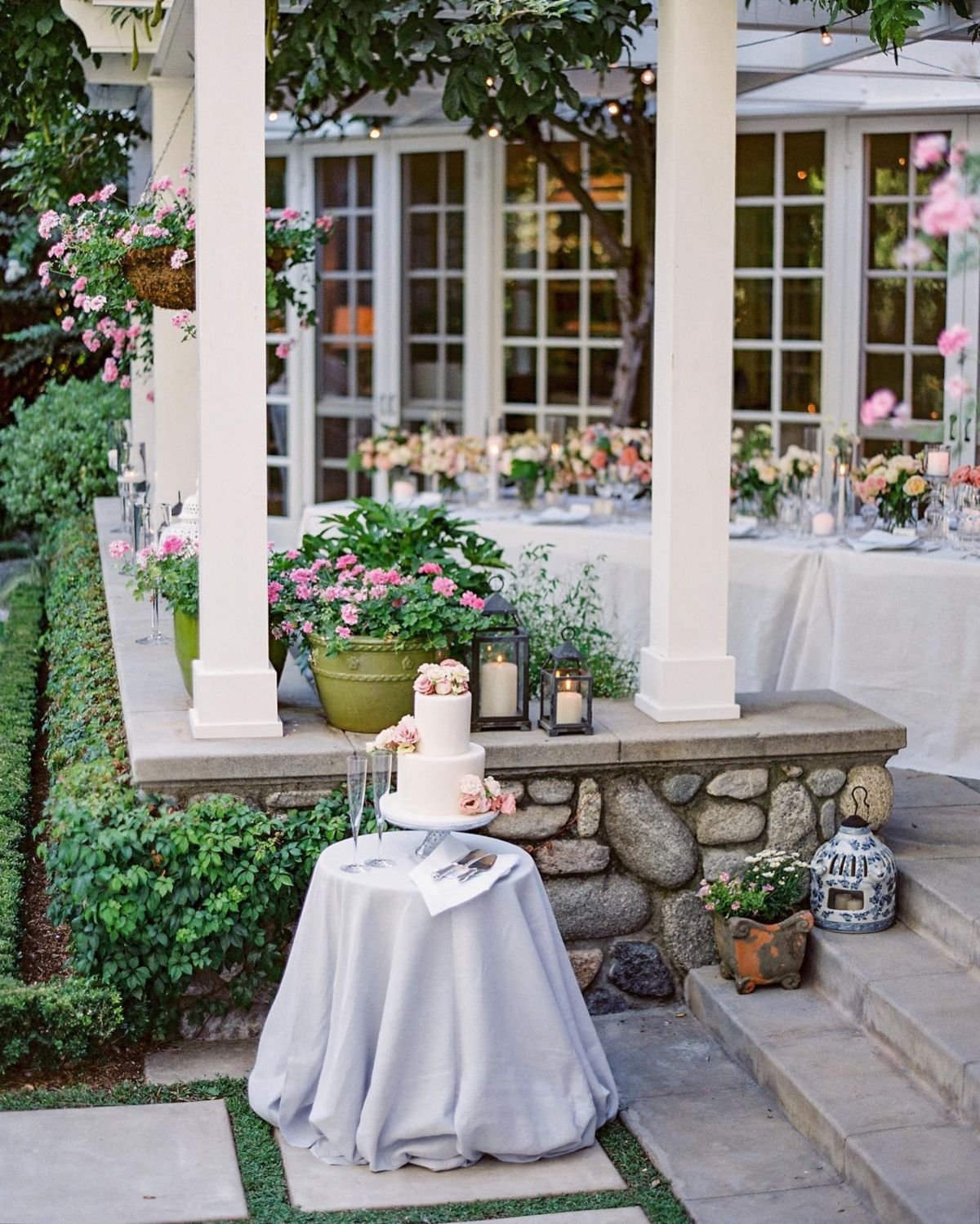 Floral Cake Display