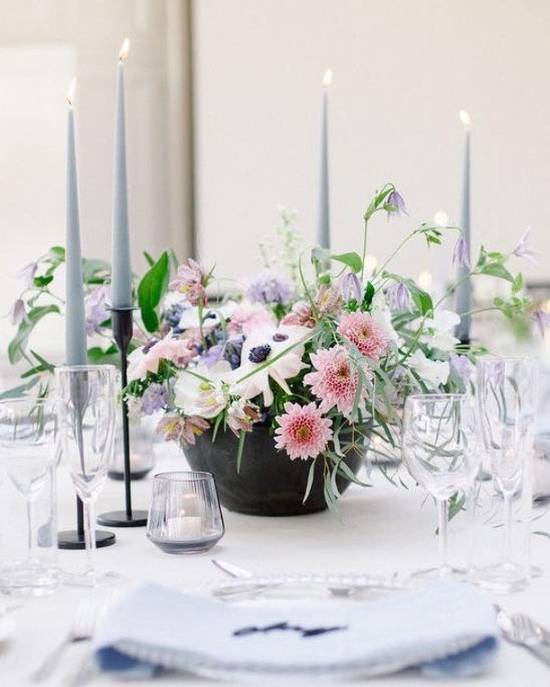 Floral Sundae Centerpieces