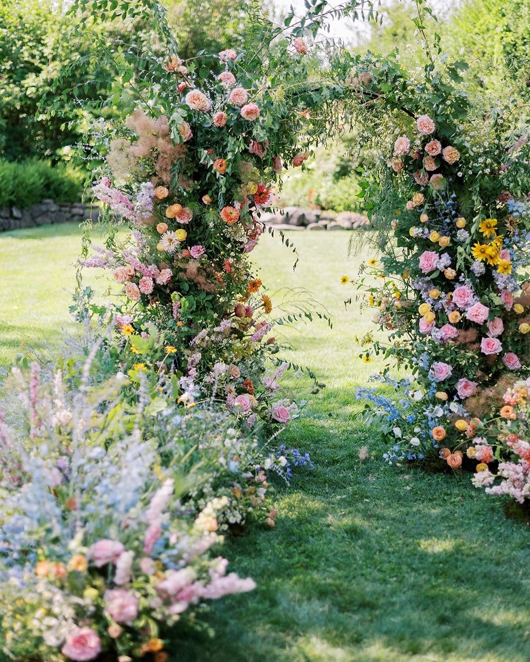 Floral Wedding Arch Design