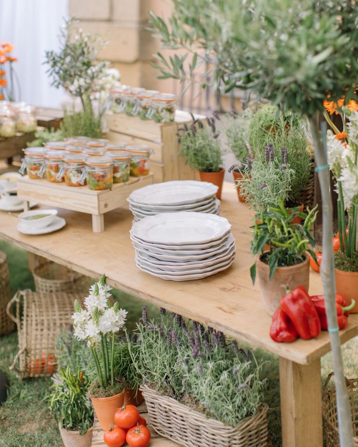 Food Station Decor