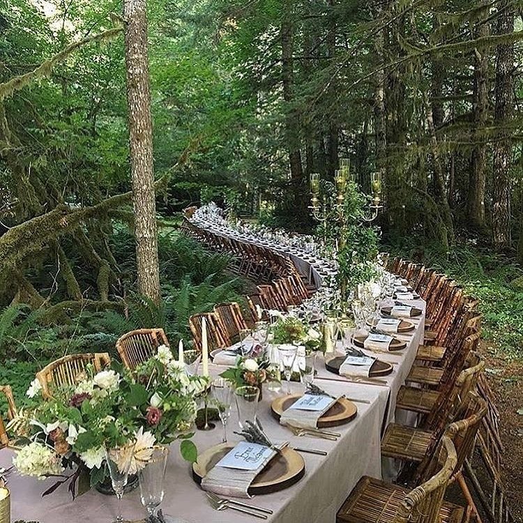 Forest Table Setting