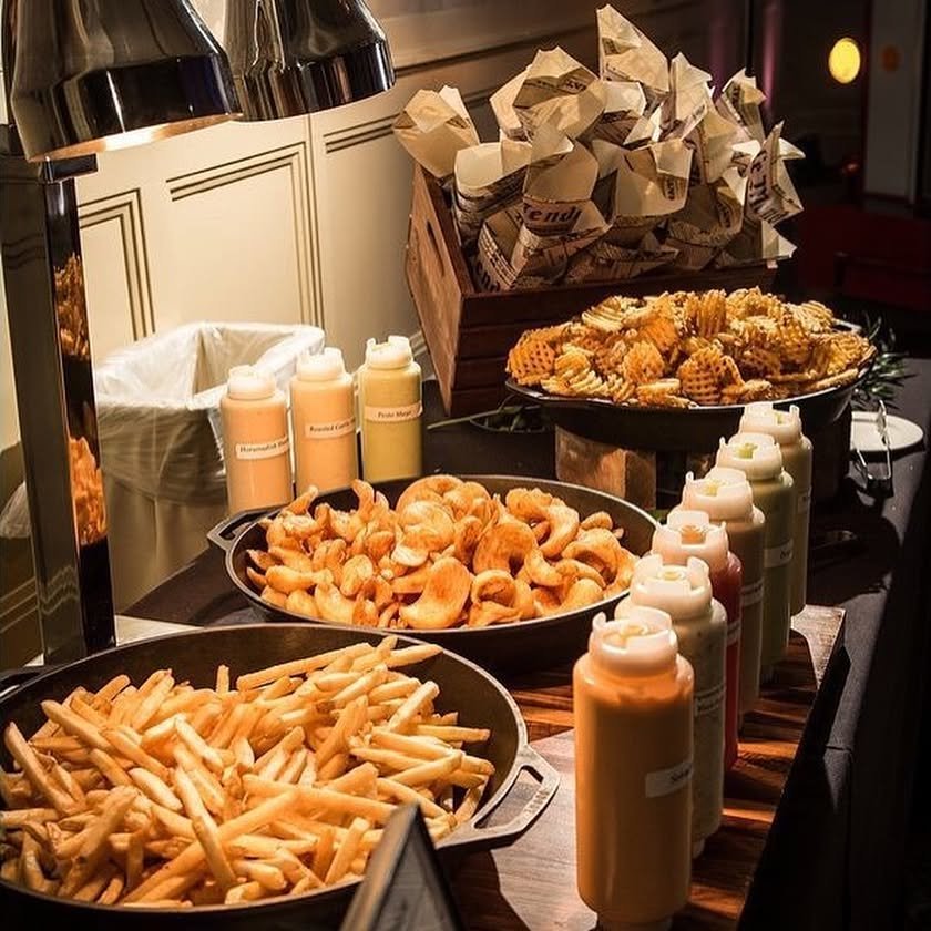 French Fry Station Setup