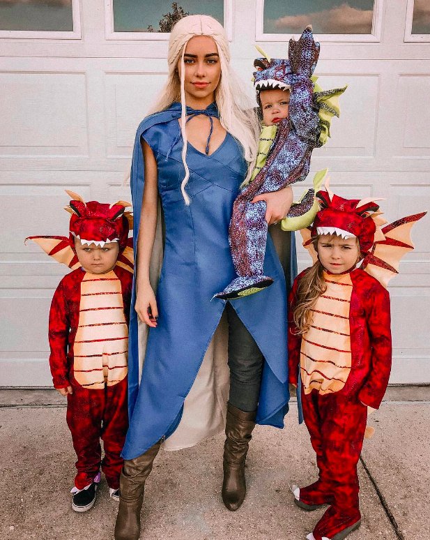 Game of Thrones Dragon Family Costumes