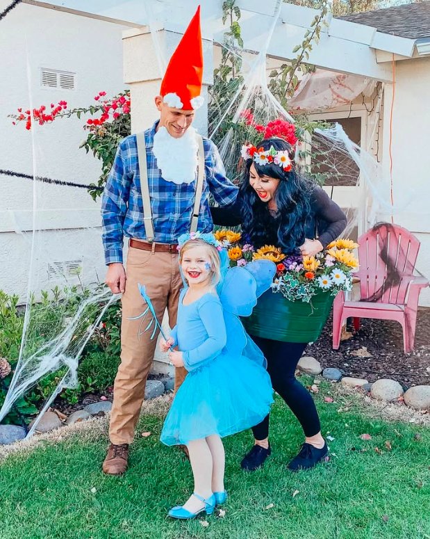 Garden Gnome, Flower Pot, and Garden Fairy Costumes