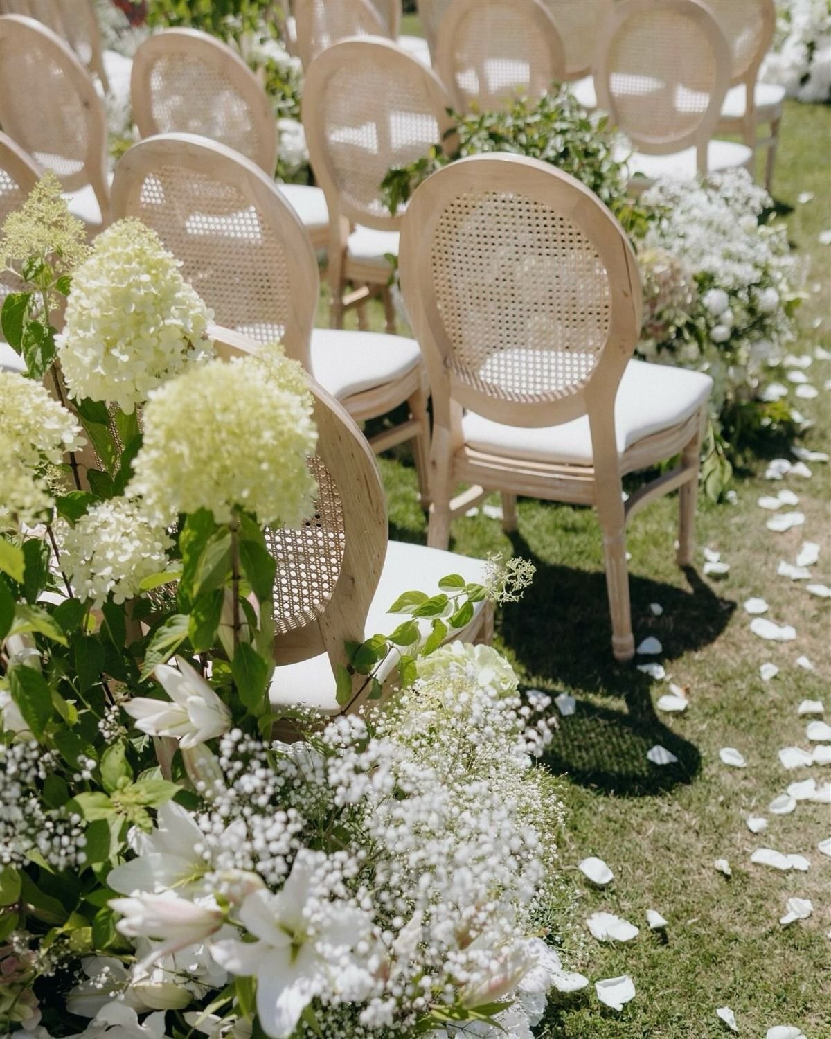 Garden Lattice Back Chairs