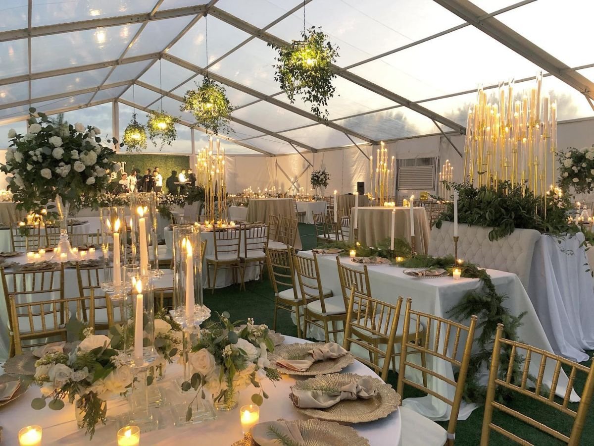Gold Wedding Decor Theme