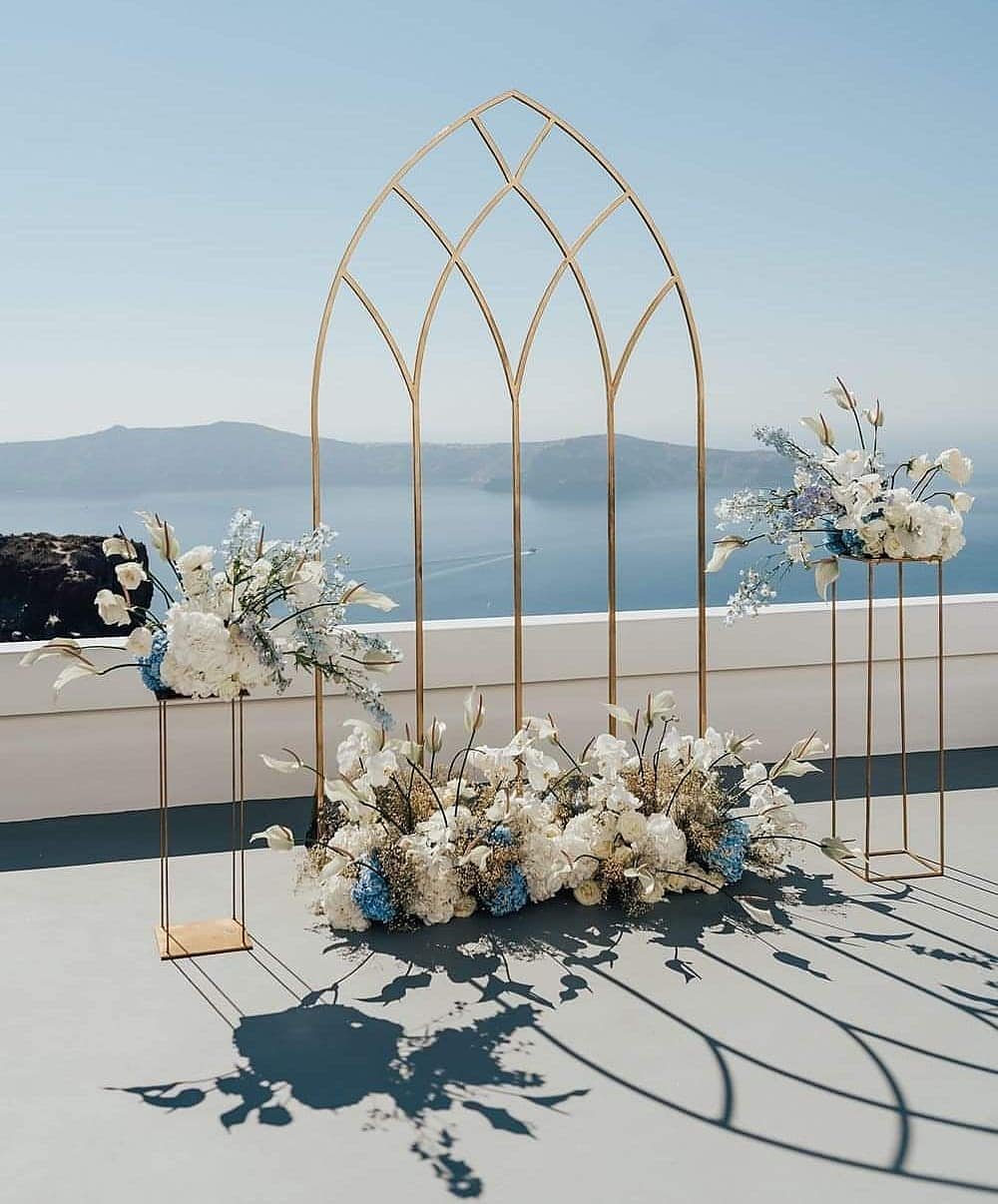 Golden Grecian Arch