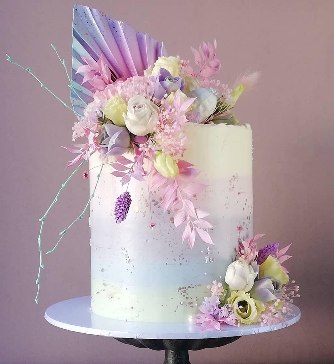 Gradient Unicorn Cake