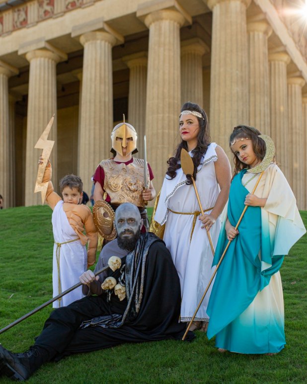 Greek God Family Costumes