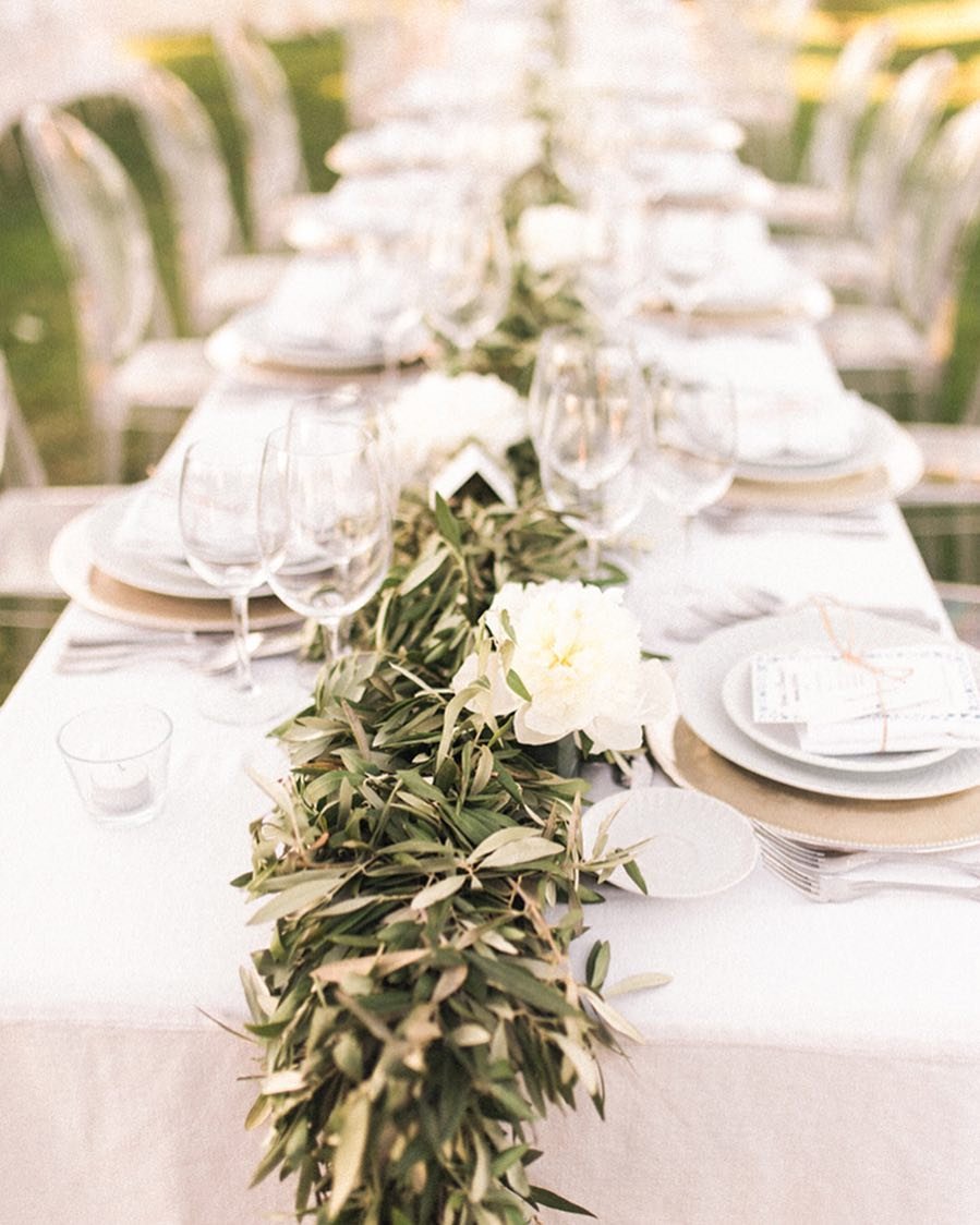 Greenery Table Runner
