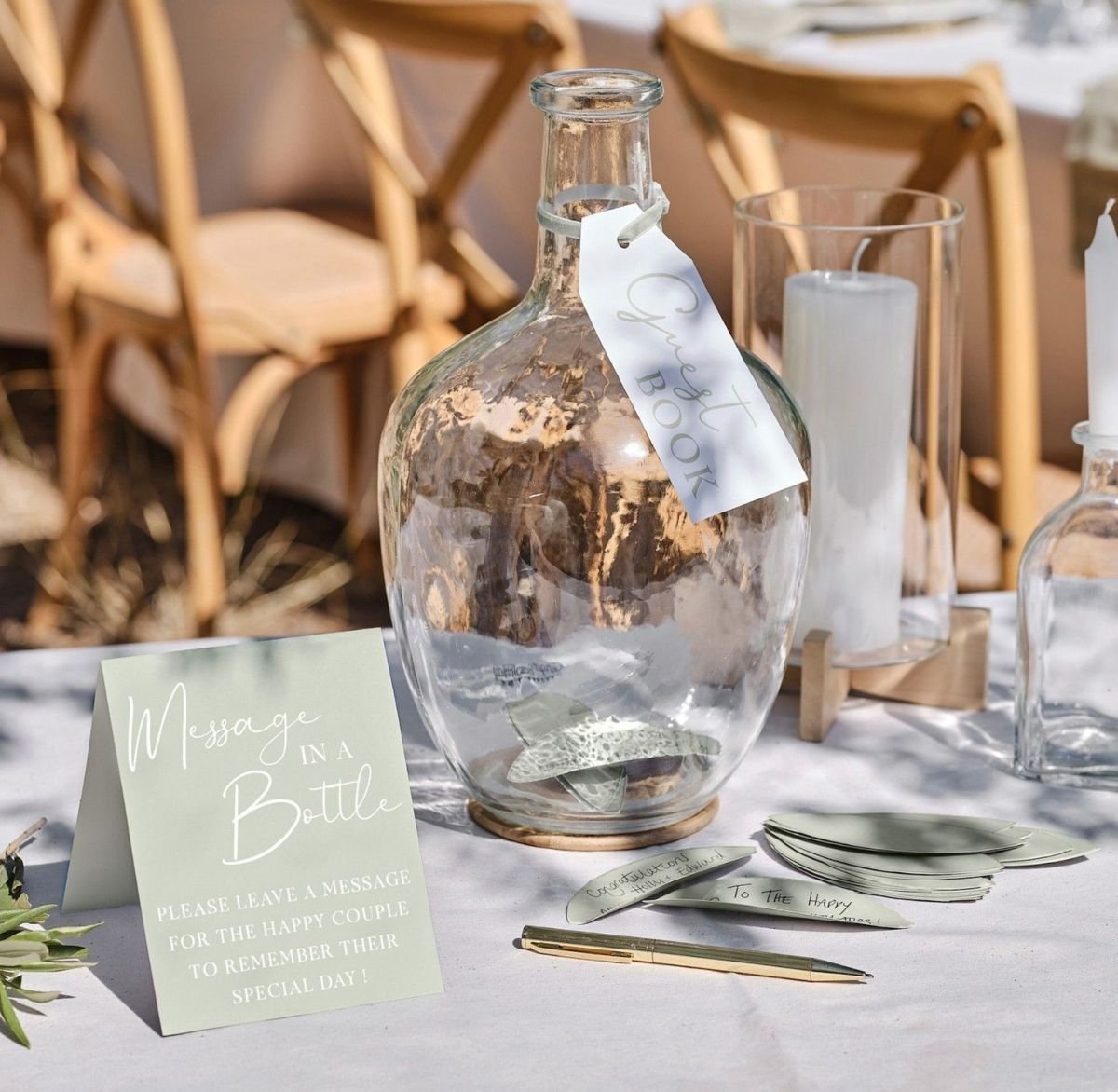 Guest Messages in Bottles