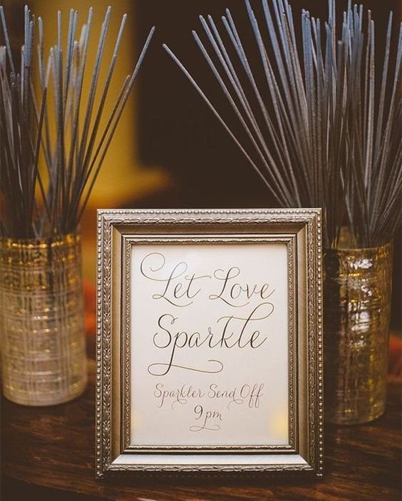 guest Sparkler Send-Off