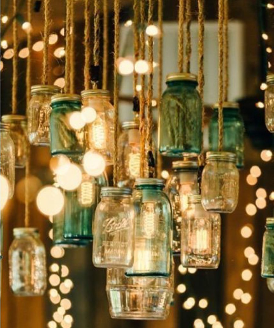 Hanging Mason Jar Decor