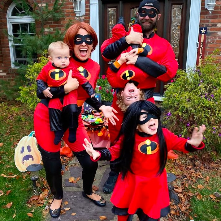 Incredibles Superhero Family Costumes