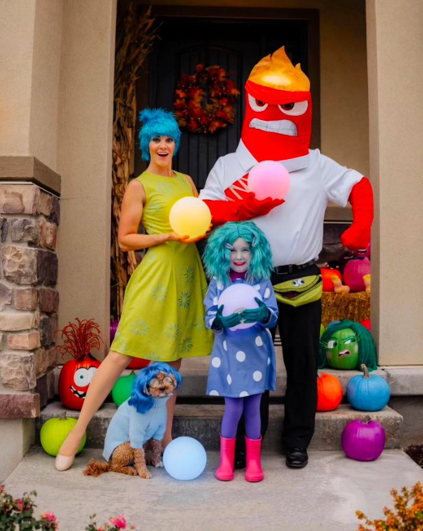 Inside Out Movie Character Costumes