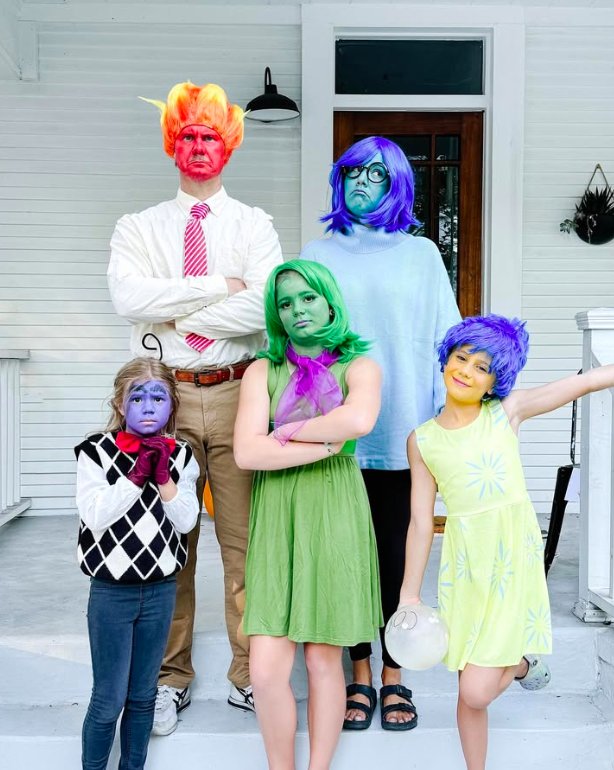 Inside Out Movie Character Costumes
