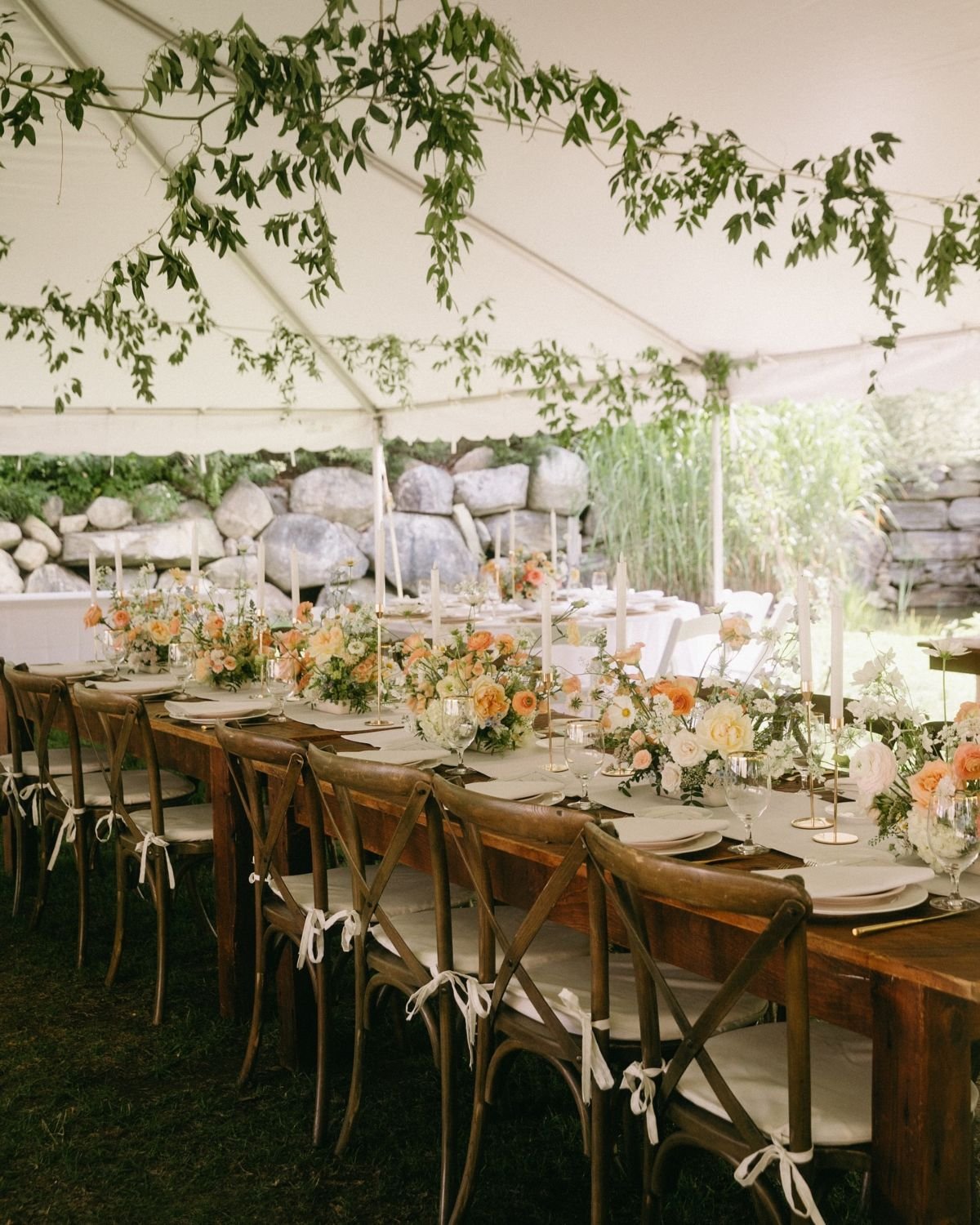 Italian Garden Wedding Decor