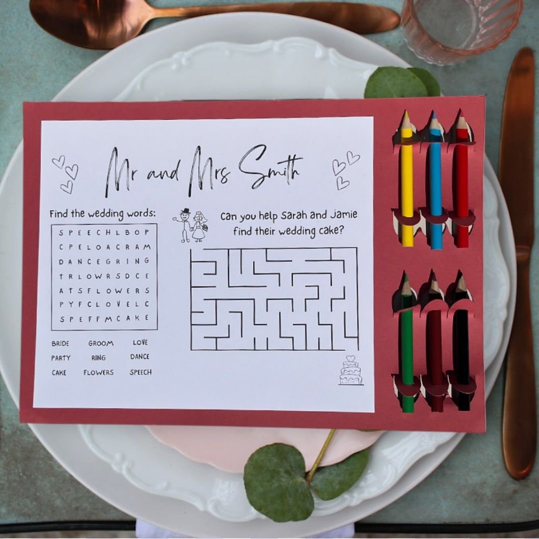 Kids' Wedding Activity Pack