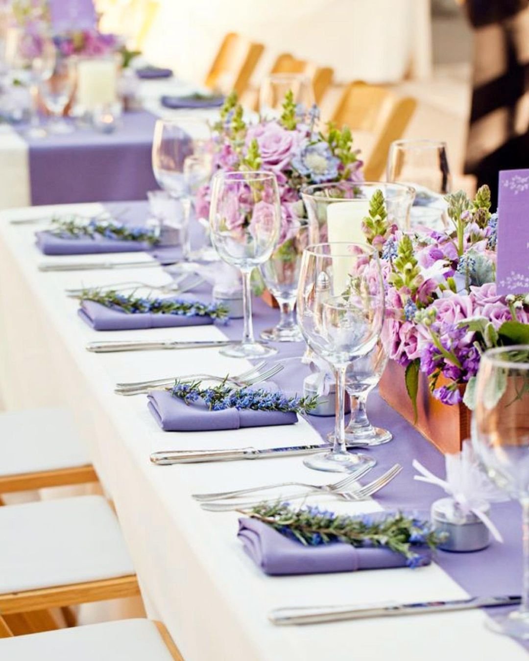 Lavender and Succulent Decor